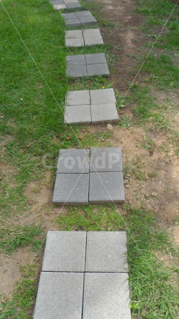 징검,다리,돌,사각형,길