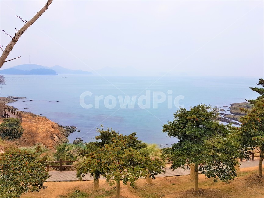 바다,해변,통영,풍경,자연