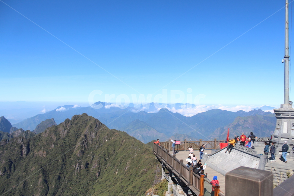 nature,자연,mountain,산,outdoors,옥외,mountainrange,산맥,베트남,사파,베트남사파,판시판,정상