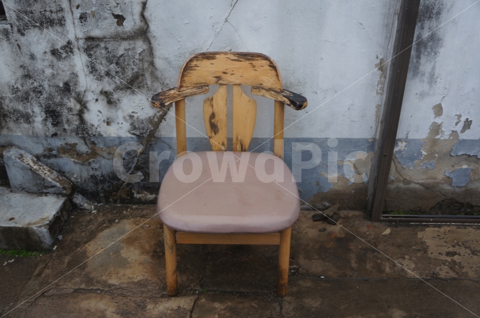 의자,군산,벽,비,nobody,사물,물건,오브젝트,thing,object,matter