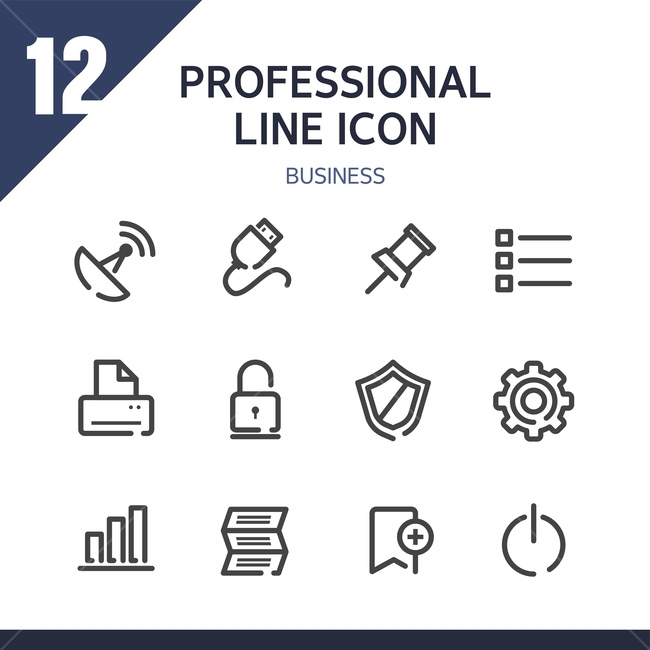 Line icon,security,pin,everyone,printer,icon,satellite antenna,Pictogram,fax,Simple icon,Lock