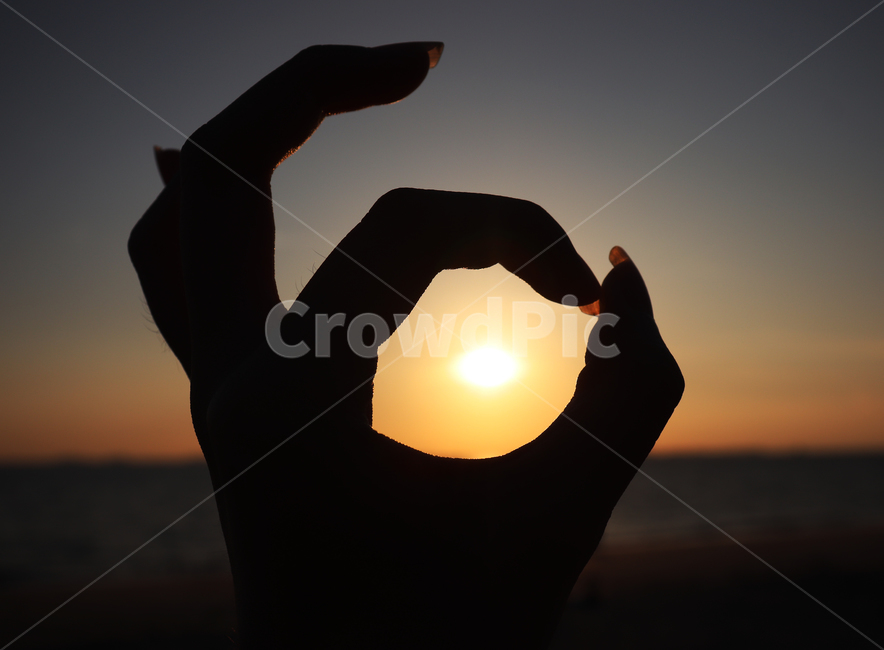 flare,플레어,light,빛,sunlight,햇빛,손,hand,동그라미,원,circle,제스쳐,gesture