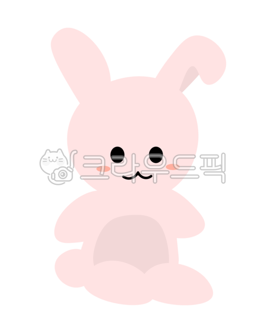 토끼얼굴,토끼,토끼손그림,토끼귀,토끼표정,rabbit,동물,앉은토끼