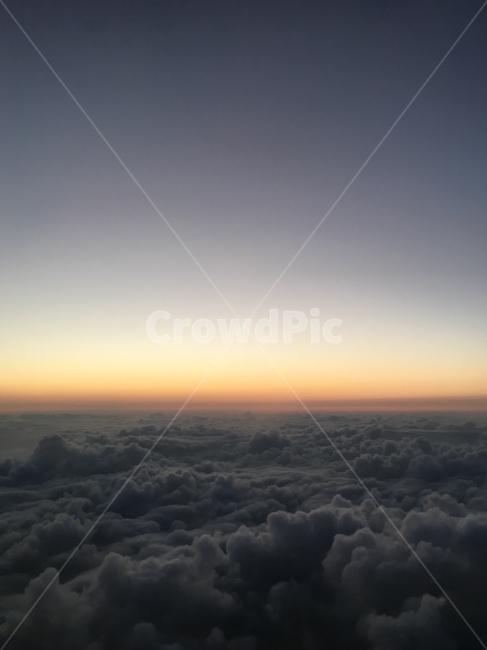 하늘,구름,비행기,sky,cloud,자연,풍경,nature,landscape,outdoors,옥외,horizon,수평선