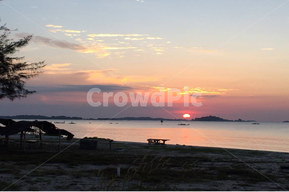 노을,바다,해질녘,휴가,저녁해변,인도네시아,자연,풍경,nature,landscape,outdoors,옥외