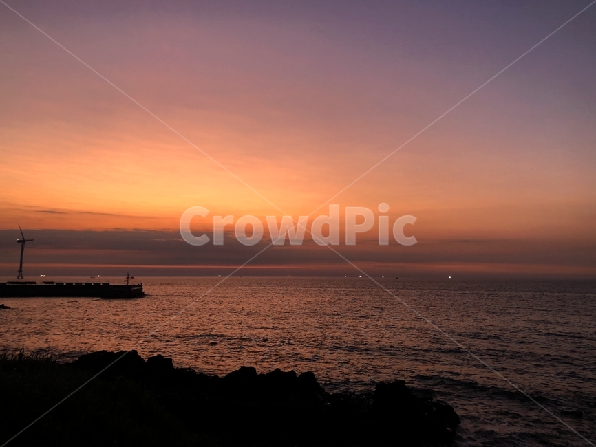 바다,노을,해질녘,풍경,제주도,자연,힐링,쓸쓸,고즈넉,sunset