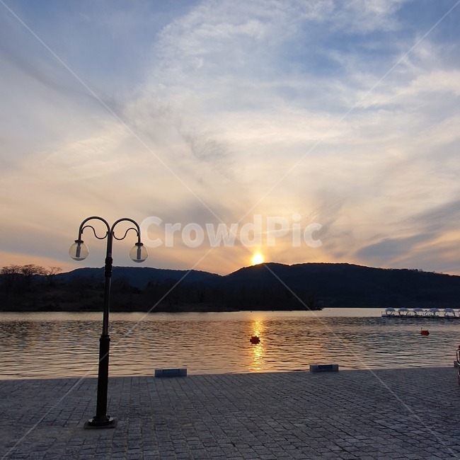 nature,자연,노을,sunset,분위기