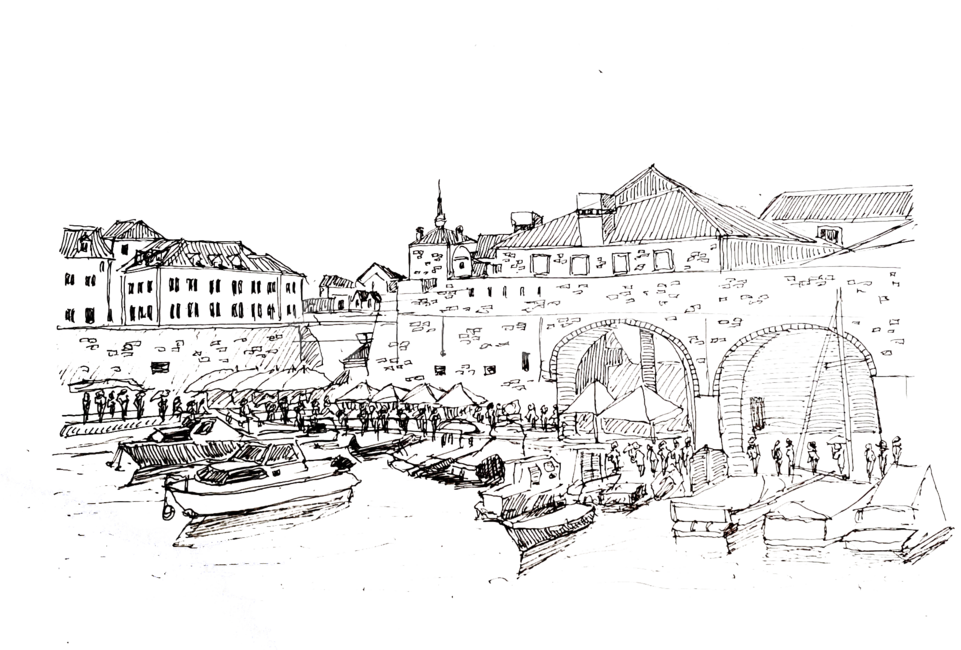 두브로브니크,크로아티아,아름다운항구,dubrovnik,croatia,누끼,remove background