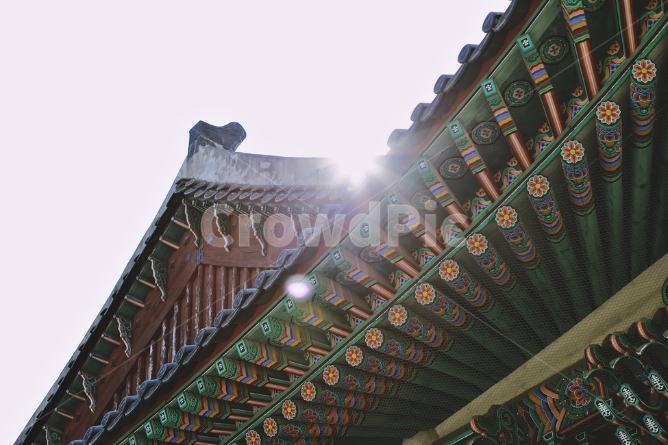 처마,단청,한옥,기와지붕,기와집,koreanstylehouse,rooftile,햇빛,sunlight