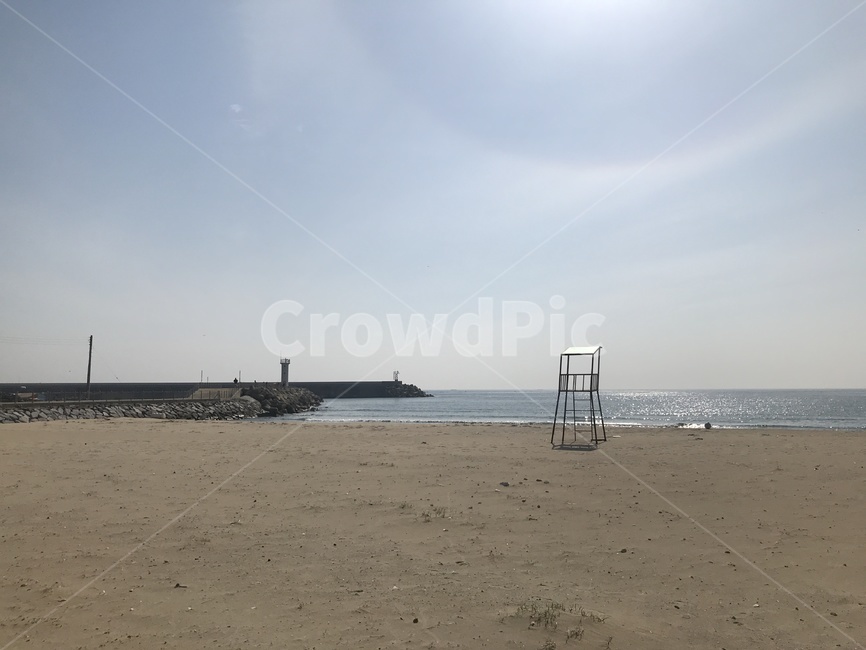 바다,바닷가,해변,모래,해수욕장,등대,beach,맑은하늘,해변,바다,beach,sea