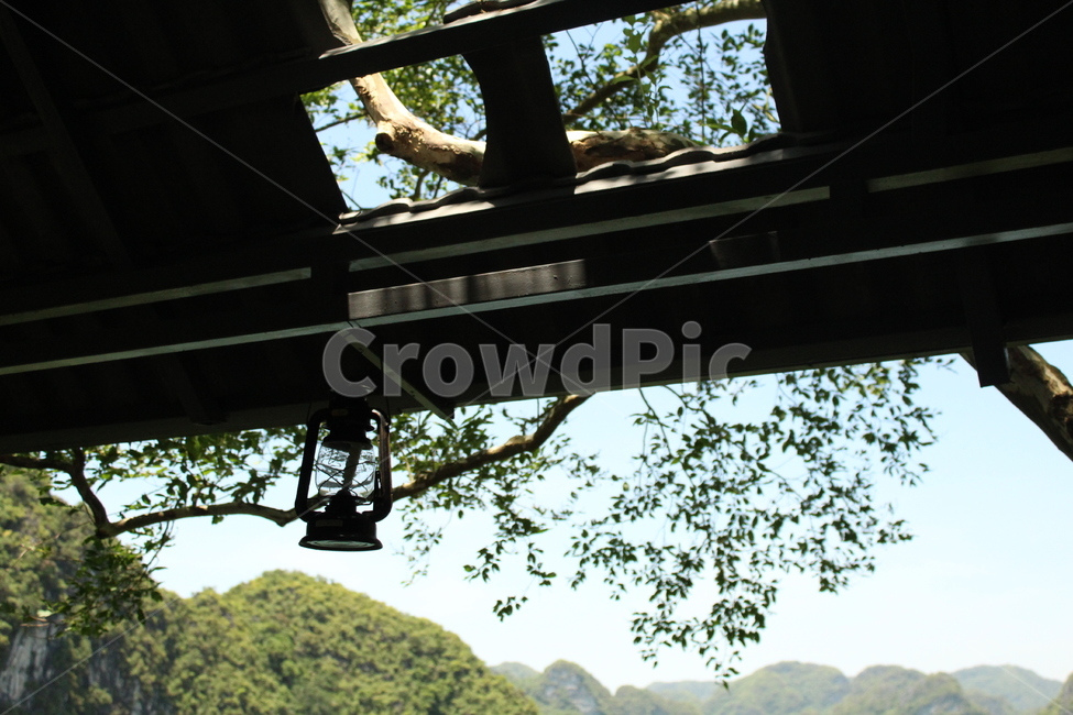 porch,patio,지붕,등,풍경