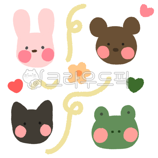 love,Decorating a diary,deco,adornment,cat illustration,cute,frog,Bear illustration,cat,rabbit,bear,diary sticker,rabbit illustration,animal png,hand drawing,sticker,Flower shape illustration,heart,flower,animal illustration,Dakku,flower shape,Good Note S