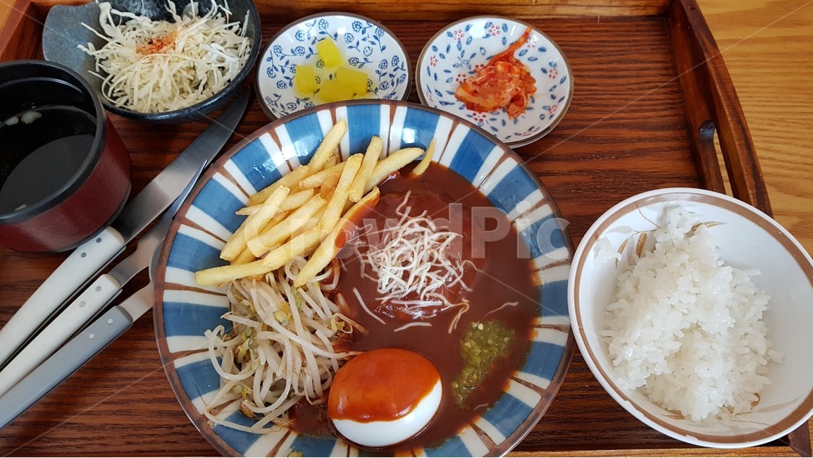 음식,함박스테이크,가정식,일본가정식,푸드,맛집,감자튀김,소스