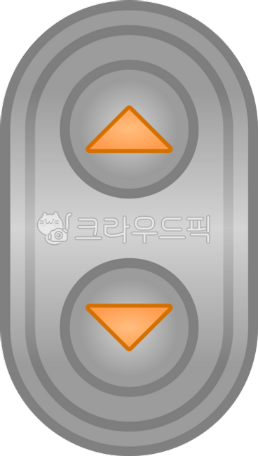 button,elevator,lift,direction,metal,silver,up,down