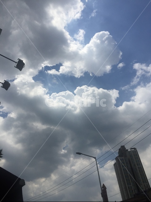 하늘,구름,sky,cloud,뭉게뭉게