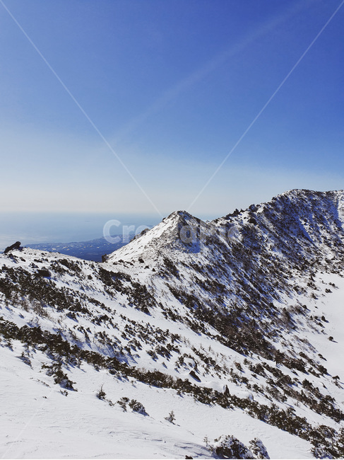 한라산,백록담,mountain,산,mountainrange,산맥,ice,nature,자연,눈,snow,outdoors,옥외,겨울,계절,winter,season
