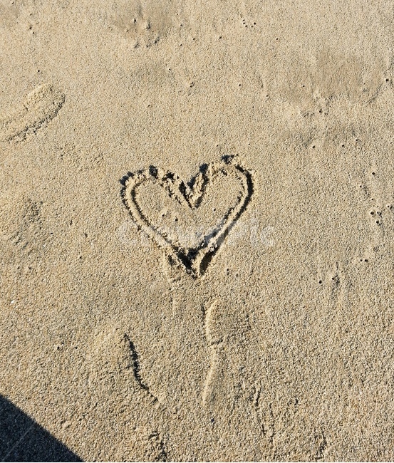 모래,그려진,하트,sand,draw,heart,해변,바다,beach,sea