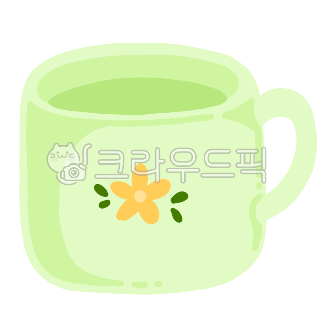 teacup,Illustration,hand drawing,adornment,flower painting,sticker,png,icon,flower,floral pattern,cup illustration,water cup,Dakku,mug cup,design elements,decoration,cup