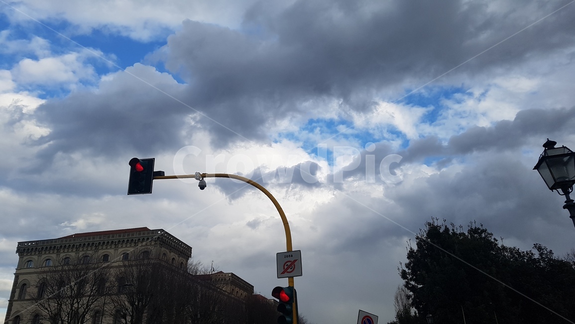 light,trafficlight,신호등,날씨,구름