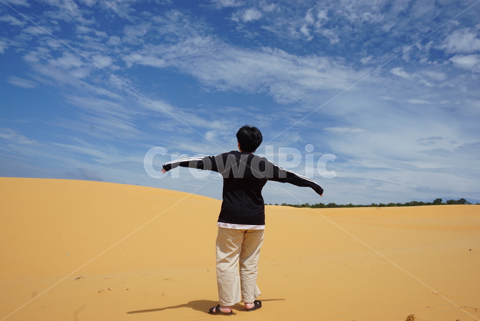 흙,자연,모래,모래언덕,desert,사막,person,사람,human,인간,nature,베트남