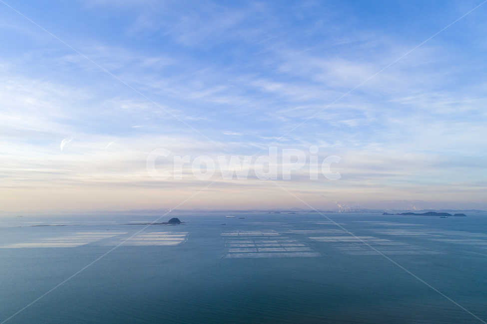 하늘,바다,하늘색,섬,상쾌한아침,풍경,항공촬영,자연,풍경,nature,landscape,outdoors,옥외,sky,horizon,수평선,scenery