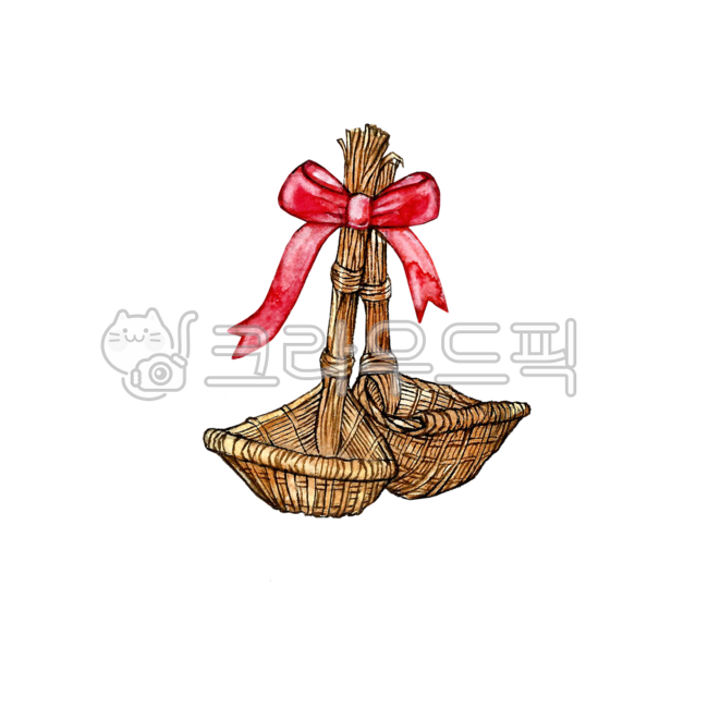 복조리,복조리그림,그림,수채화,명절,새해,new year,그래픽,일러스트레이션,graphic,illustration