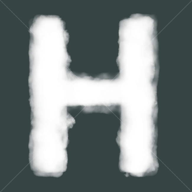 구름,알파벳,타이포그래피,폰트,h,cloud,그래픽,일러스트레이션,graphic,illustration