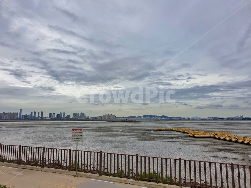 바다,갯벌,하늘,풍경,자연,구름,오이도,nature,outdoors,ocean,mudflat,sky,landscape,scenery,cloud