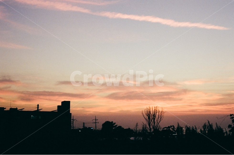 하늘,노을,구름,sunset,sky,cloud,자연,풍경,nature,landscape,outdoors,옥외
