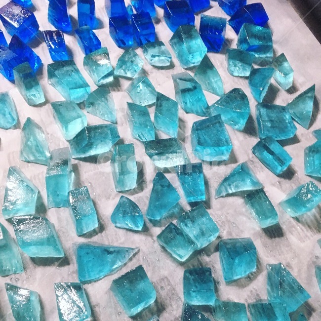 pumpkin sugar,summer snacks,blue,dessert,Jewelry snacks,Jewel Candy,pretty snacks,Kohakuto