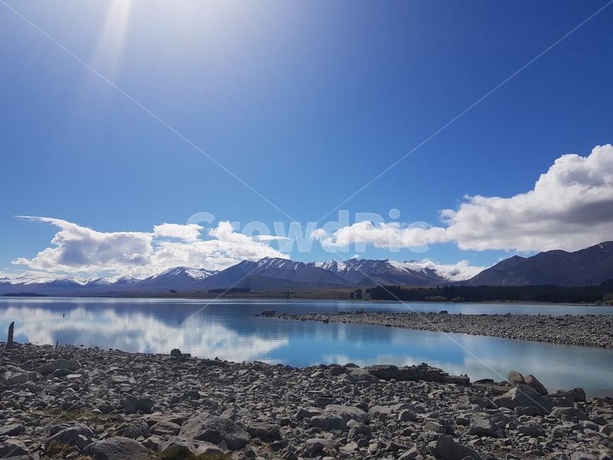 nature,자연,mountain,산,lake,호수,반사,reflection,laketekapo,테카포호수,테카포,뉴질랜드호수,뉴질랜드