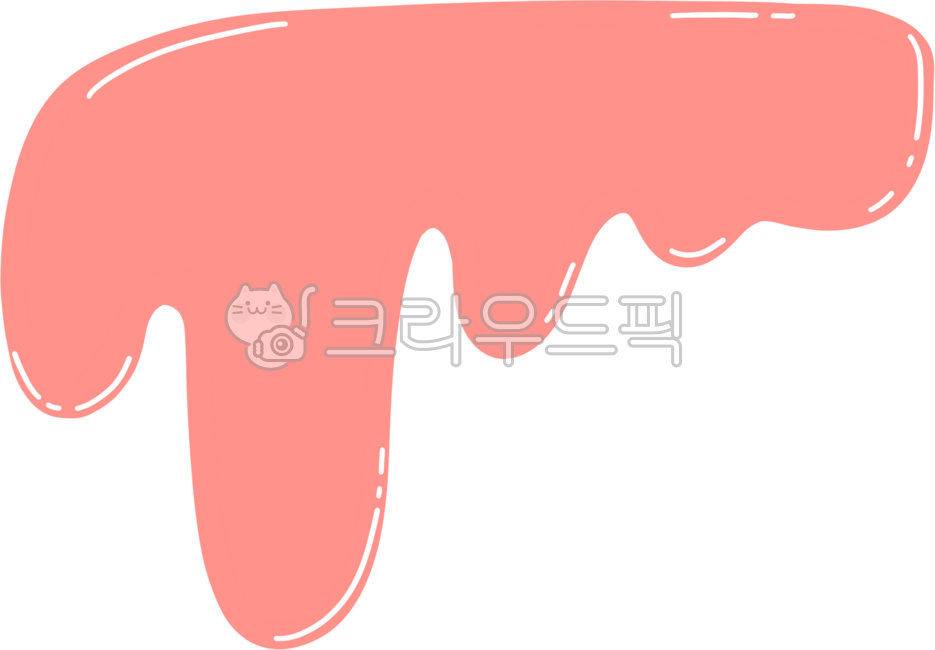 크림,흘러내리는크림,딸기크림,핑크,pink