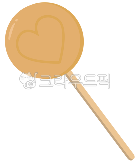 Dalgona,heart dalgona,dalgona illustration,dalgona heart,heart-shaped dalgona,snack,food,street food,dessert