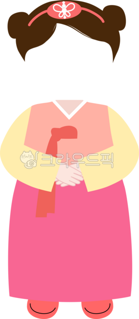 한복,여자한복,얼굴합성,한복합성,어린이집자료,한복머리띠
