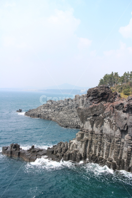 주상절리,제주도,바닷가,파도,koreanlandscape