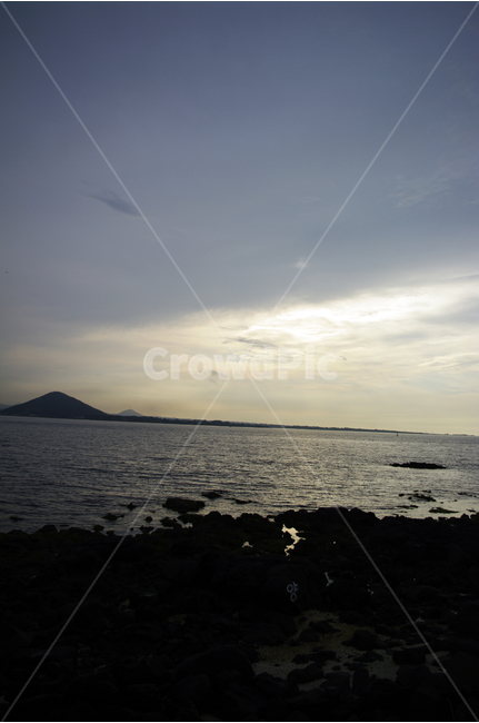 바다,제주,우도,하늘,풍경,해안가,구름,노을,섬,자연,풍경,nature,landscape,land,땅,outdoors,옥외,ocean,대양,sea,water,물,shoreline,해안선,promontory,곶