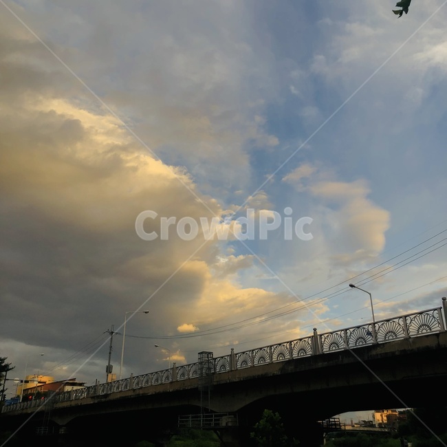 하늘,구름,풍경,sky,colud,날씨,weather,자연,풍경,nature,landscape,bridge,다리,building,건물,road,도로
