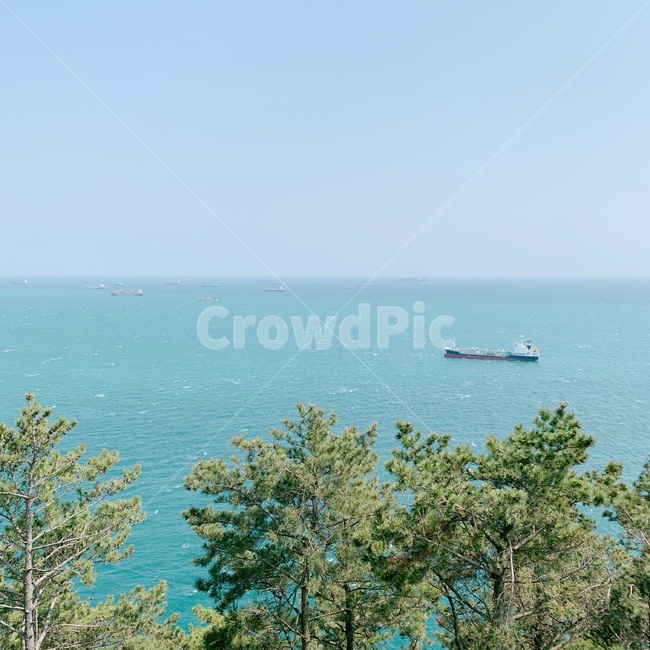 봄,spring,계절,season,바다,sea,봄바다,봄풍경,영도바다,영도풍경,수평선,horizen,배,ship