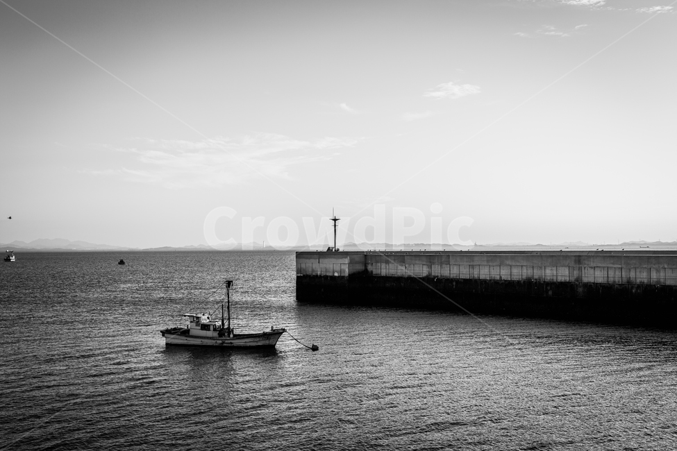 transportation,교통,boat,보트,vehicle,차량,vessel,watercraft,선박,흑백,바다,흑백,모노톤,monochrome,black and white