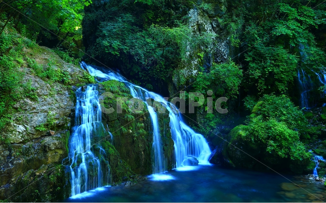 폭포,무건리,이끼,육백산,계곡,자연,풍경,nature,landscape,water,물,river,강,outdoors,옥외,waterfall