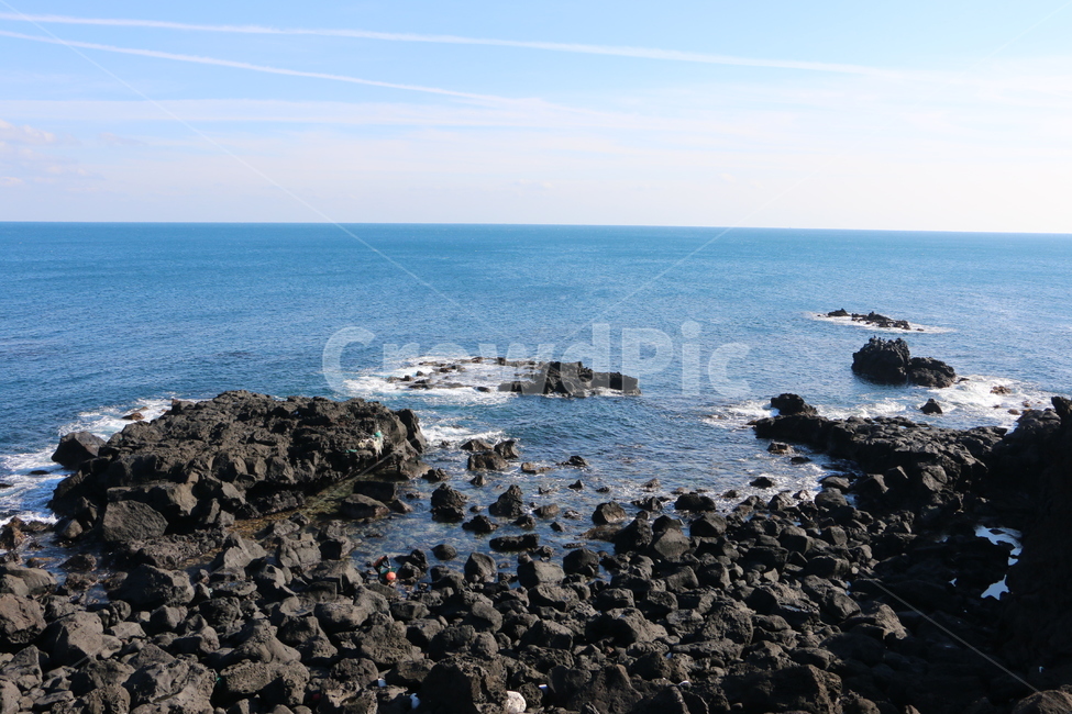 해변,바다,하늘,수평선,sky,바위,자연,풍경,nature,landscape,한국자연풍경,한국자연경관,korea nature landscape,제주도,jeju,jeju island,promontory,곶