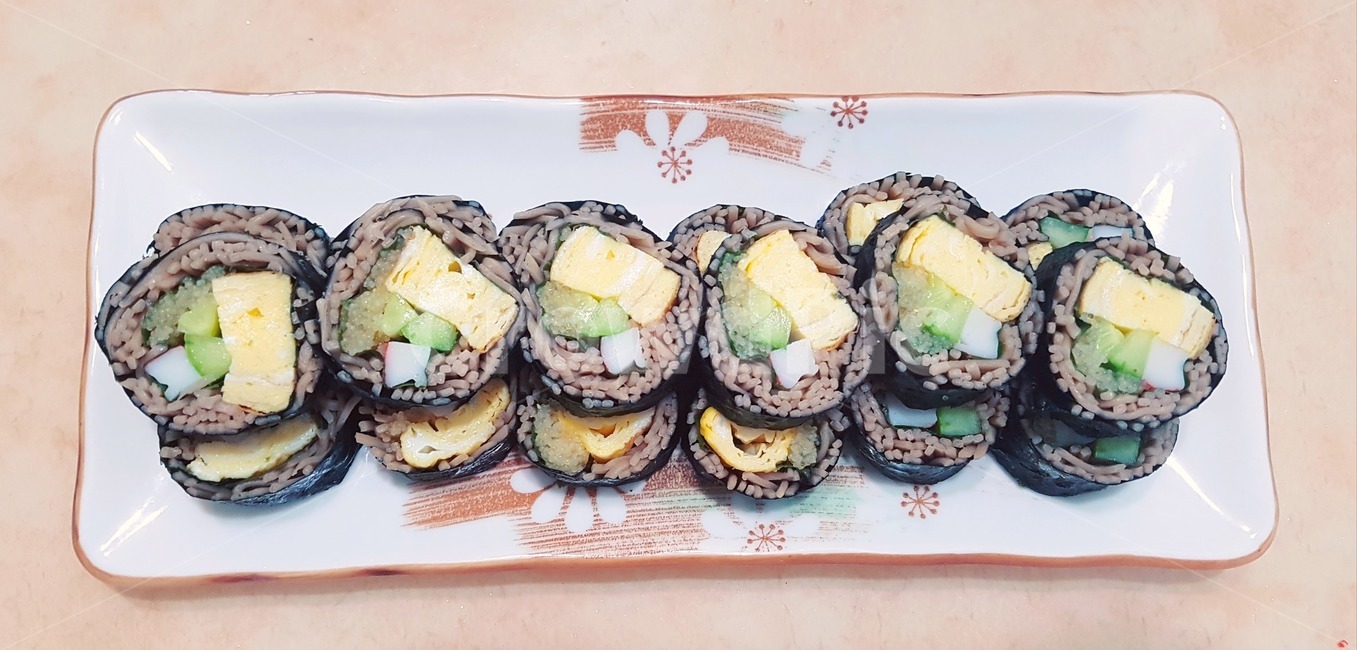 김밥,메밀,요리,음식,다이어트음식,food,kimbab