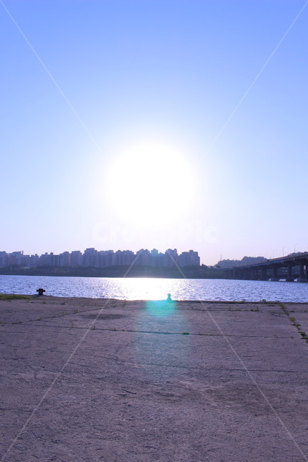 한강,hanriver,river,강,하늘,하늘색,파랑색,blue,자연