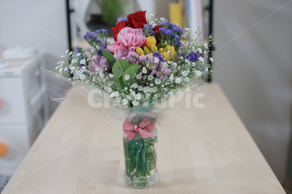 식탁,화분,꽃다발,꽃,화병,꽃,flower
