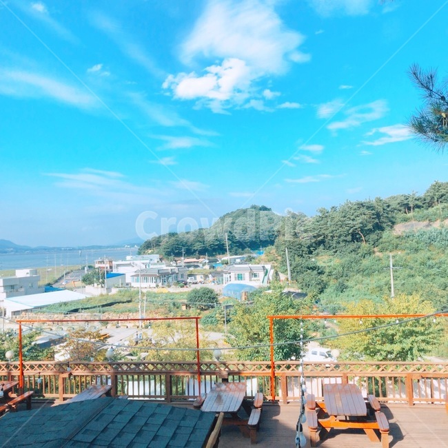 대천,바다,산,팬션,하늘,자연,풍경,nature,landscape
