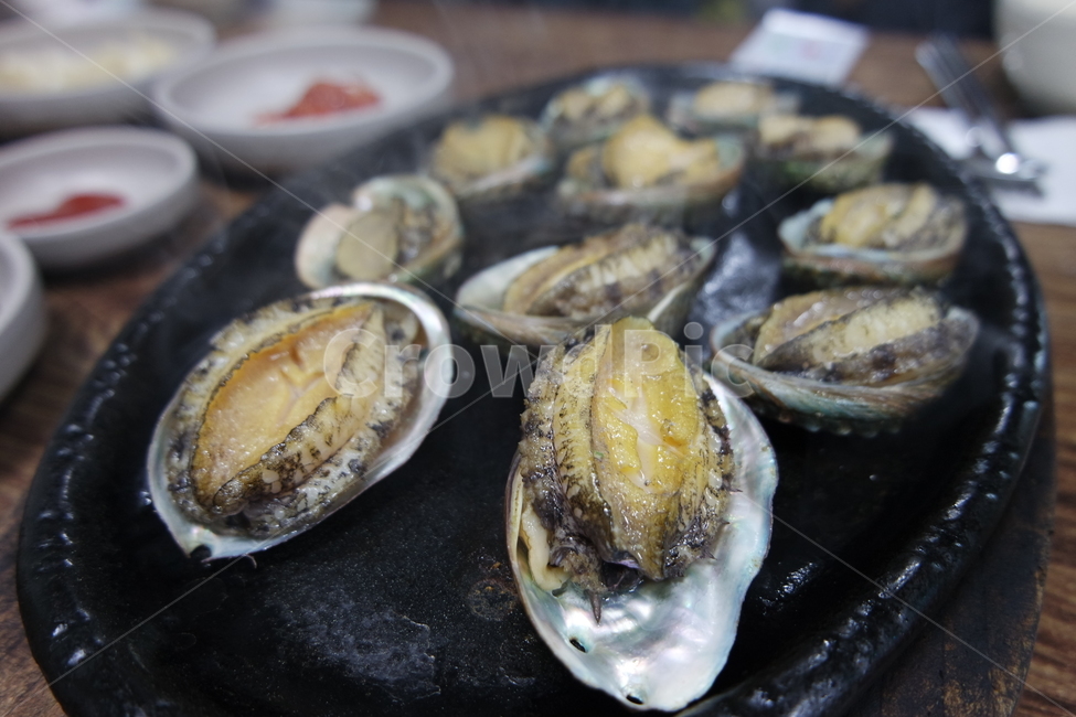 abalone,전복,overturn,전복구이,전복요리,요리,음식