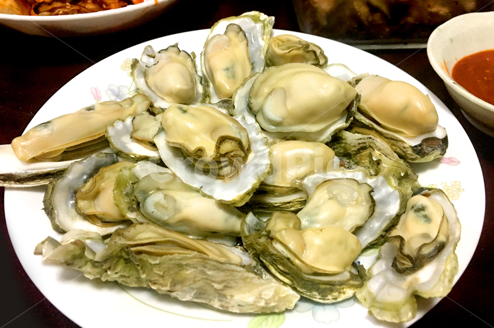 음식,해산물,굴,굴찜,굴요리