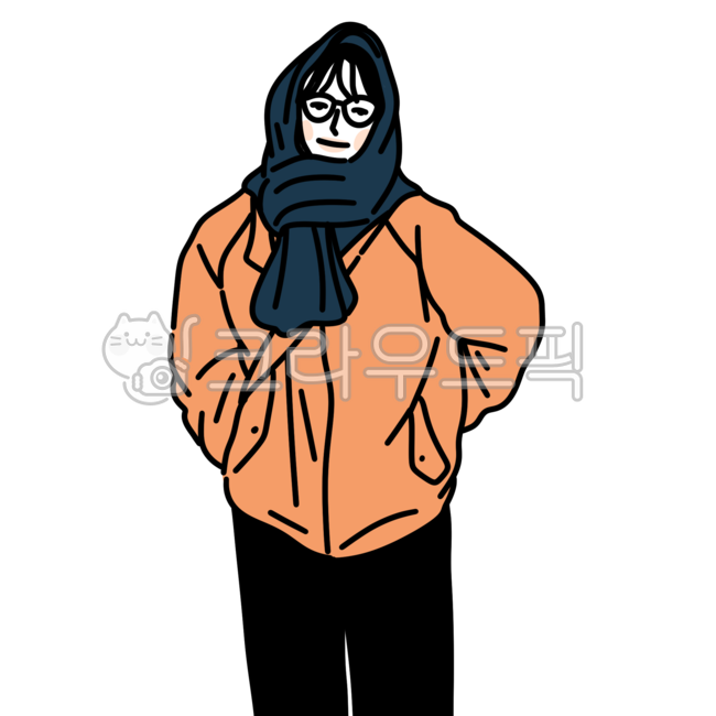 사람,사람일러스트,패션,패션일러스트,겨울패션,라인드로잉,드로잉,인물,포즈,자연스러운포즈,소스,디자인소스,person
