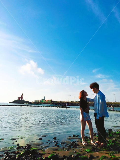 제주도,커플,사랑,노을,휴가,바다,해변,해변,바다,beach,sea,사람,인물,인간,human,person,연인,커플,사랑,lover,couple,여행,휴가,traveling,vacation,trip