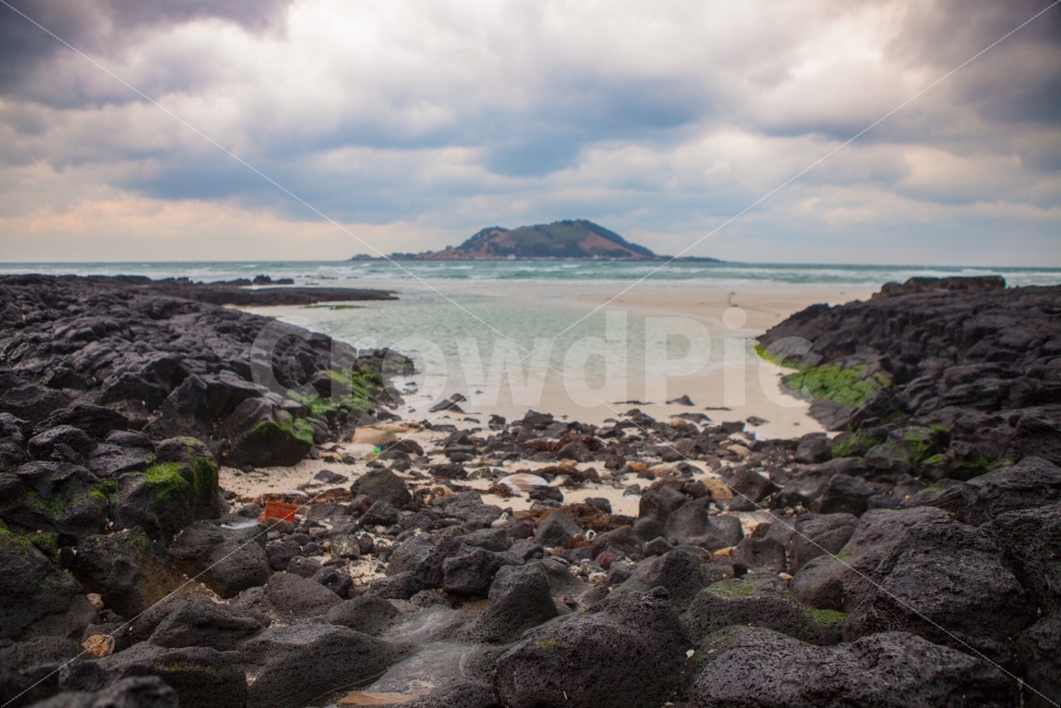 제주,협재해수욕장,비양도,섬,서부권관광지,자연,풍경,nature,landscape,제주도,jeju,jeju island,outdoors,옥외,land,땅,shoreline,해안선,water,물,ocean,대양,sea,바다,promontory,곶,coast,연안